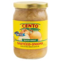 Cento Sliced Sweet Sautéed Onions with Extra Virgin Olive Oil, 12 oz