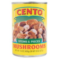 CENTO Stems & Pieces Mushrooms, 12.5 oz, 8 Ounce