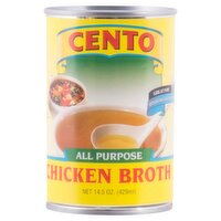 Cento All Purpose Chicken Broth, 14.5 oz, 13.75 Fluid ounce