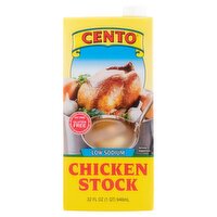 Cento Low Sodium Chicken Stock, 32 fl oz, 32 Fluid ounce