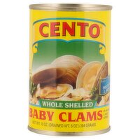 Cento Whole Shelleda Baby Clamse, 10 Ounce