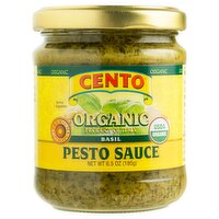 Cento Organic Basil Pesto Sauce, 6.5 oz, 6.5 Ounce