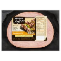 Smithfield Anytime Favorites Honey Cured Boneless Ham Steak, 8 oz