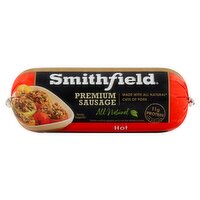 Smithfield Hot Premium Sausage, 16 oz