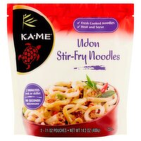 Ka-Me Udon Stir-Fry Noodles, 7.1 oz, 2 count, 14.2 Ounce