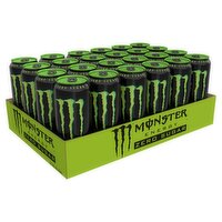 Monster Energy Zero Sugar Energy Drink, 16 fl oz, 24 count