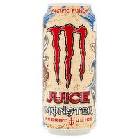 Monster Energy Pacific Punch Juice Energy Drink, 16 fl oz