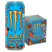 Juice Monster Mango Loco Energy Drink, 16 fl oz, 4 count