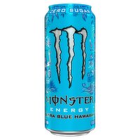 Monster Energy Ultra Blue Hawaiian Energy Drink, 16 fl oz