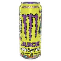 Juice Monster Voodoo Grape Energy Drink, 16 fl oz, 16 Fluid ounce