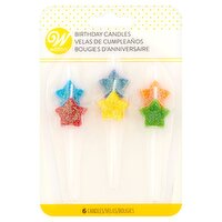 Wilton Birthday Candles, 6 count