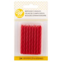Wilton Birthday Candles 6,29cm, 24 count