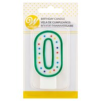 Wilton 0 Birthday Candle