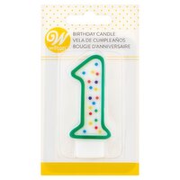 Wilton 1 Birthday Candle
