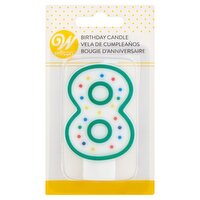 Wilton 8 Birthday Candle