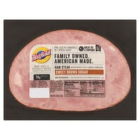 Hatfield Sweet Brown Sugar Ham Steak, 8 oz