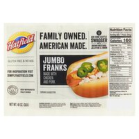 Hatfield Jumbo Franks, 24 count, 48 oz