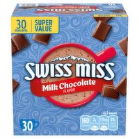 Swiss Miss Milk Chocolate Hot Cocoa Mix Super Value Pack, 1.38 oz, 30 count