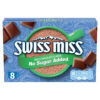 Swiss Miss Milk Chocolate Flavor Hot Cocoa Mix, 0.73 oz, 8 count