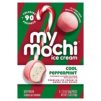 My Mochi Cool Peppermint Flavored Ice Cream, 1.25 oz, 6 count