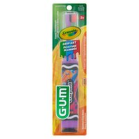 Sunstar G.U.M Crayola Soft Power Toothbrush, 3+