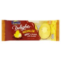 Peeps Delights Marshmallow Dipped in Decadent Milk Chocolate, 3 count, 1.5 oz