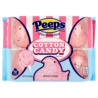 Peeps Cotton Candy Flavored Marshmallow Chicks, 10 count, 3 oz