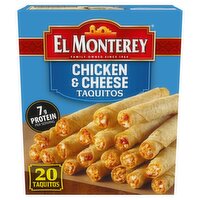 El Monterey Chicken & Cheese Taquitos, 20 count, 20 oz