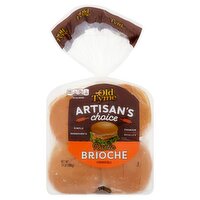 Schmidt Old Tyme Artisan's Choice Rustic Brioche Sandwich Rolls, 8 count, 24 oz