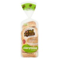 Schmidt Old Tyme Premium Pre-Sliced Everything Bagels, 6 count, 20 oz