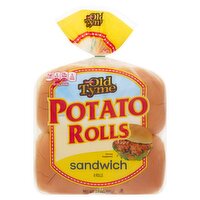 Schmidt Old Tyme Sandwich Potato Rolls, 8 count, 15 oz