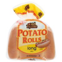 Schmidt Old Tyme Long Potato Rolls, 8 count, 15 oz, 15 Ounce