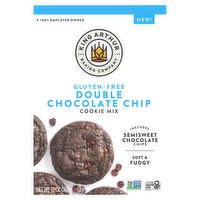 King Arthur Baking Company Gluten-Free Double Chocolate Chip Cookie Mix, 12 oz