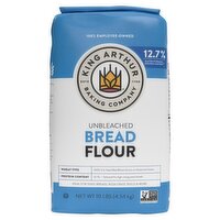 King Arthur Baking Company Unbleached Bread Flour, 10 lbs