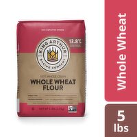 King Arthur Baking Company Whole Wheat Flour, 5 lbs
