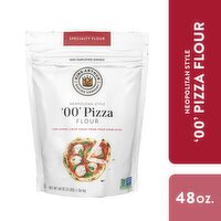 King Arthur Baking Company Neapolitan-Style '00' Pizza Specialty Flour, 48 oz