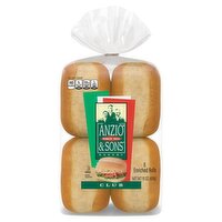 Anzio & Sons Bakery Club Enriched Rolls, 8 count, 15 oz