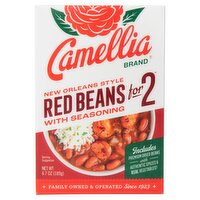 Camellia New Orleans Style Red Beans with Seasoning for 2, 6.7 oz