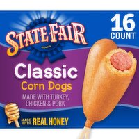 State Fair Classic Corn Dogs, 16 count, 42.72 oz