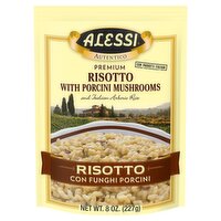 Alessi Premium Risotto with Porcini Mushrooms and Italian Arborio Rice, 8 oz