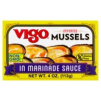 Vigo Mussels In Marinade Sauce, 4 oz