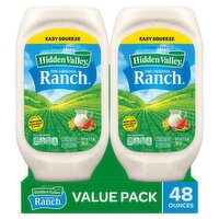 Hidden Valley The Original Ranch Condiment & Dressing Value Pack, 24 fl oz, 2 count