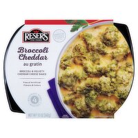 Reser's Fine Foods Broccoli Cheddar Au Gratin, 12 oz