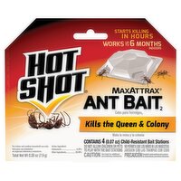 Hot Shot Maxattrax Ant Bait₂, 4 count, 0.28 oz