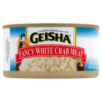 Geisha Fancy White Crab Meat, 6 oz