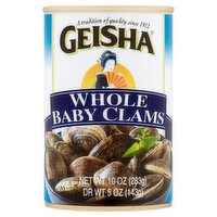 Geisha Whole Baby Clams, 10 oz