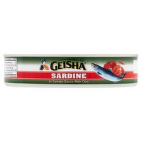 Geisha Sardine in Tomato Sauce with Chili, 15 oz