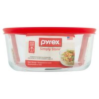 Pyrex Simply Store 7 Cup Glass Storage, 1 Each