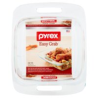 Pyrex Easy Grab 2 qt Oven Safe Glass