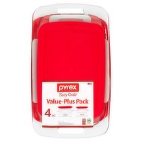 Pyrex Easy Grab Bakeware Value-Plus Pack, 4 count